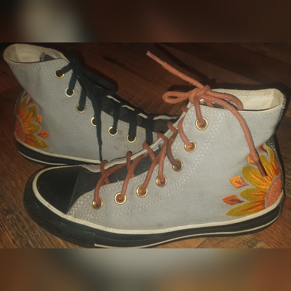 Sunflower Converse